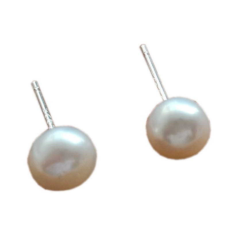 Revelari - Wholesale Stud/Post Earrings - Classic White Pearl Stud Earrings3