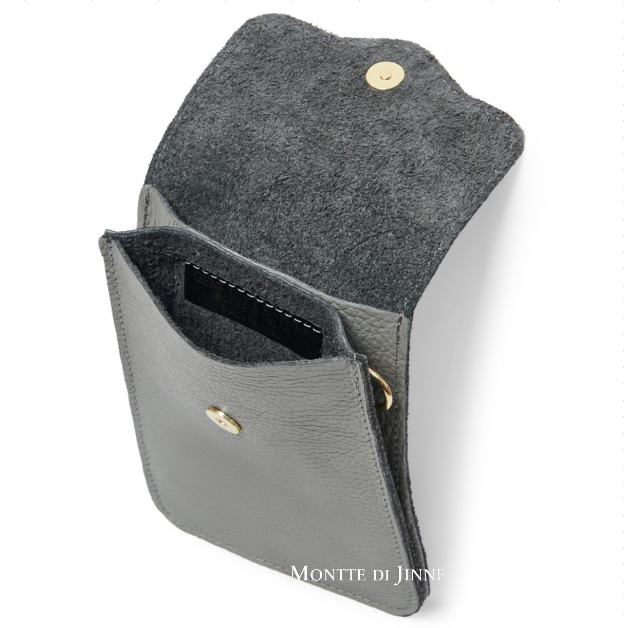 MONTTE DI JINNE – wholesale Phone wallet – women's – Italian Handmade Genuine Leather Phone Bag5