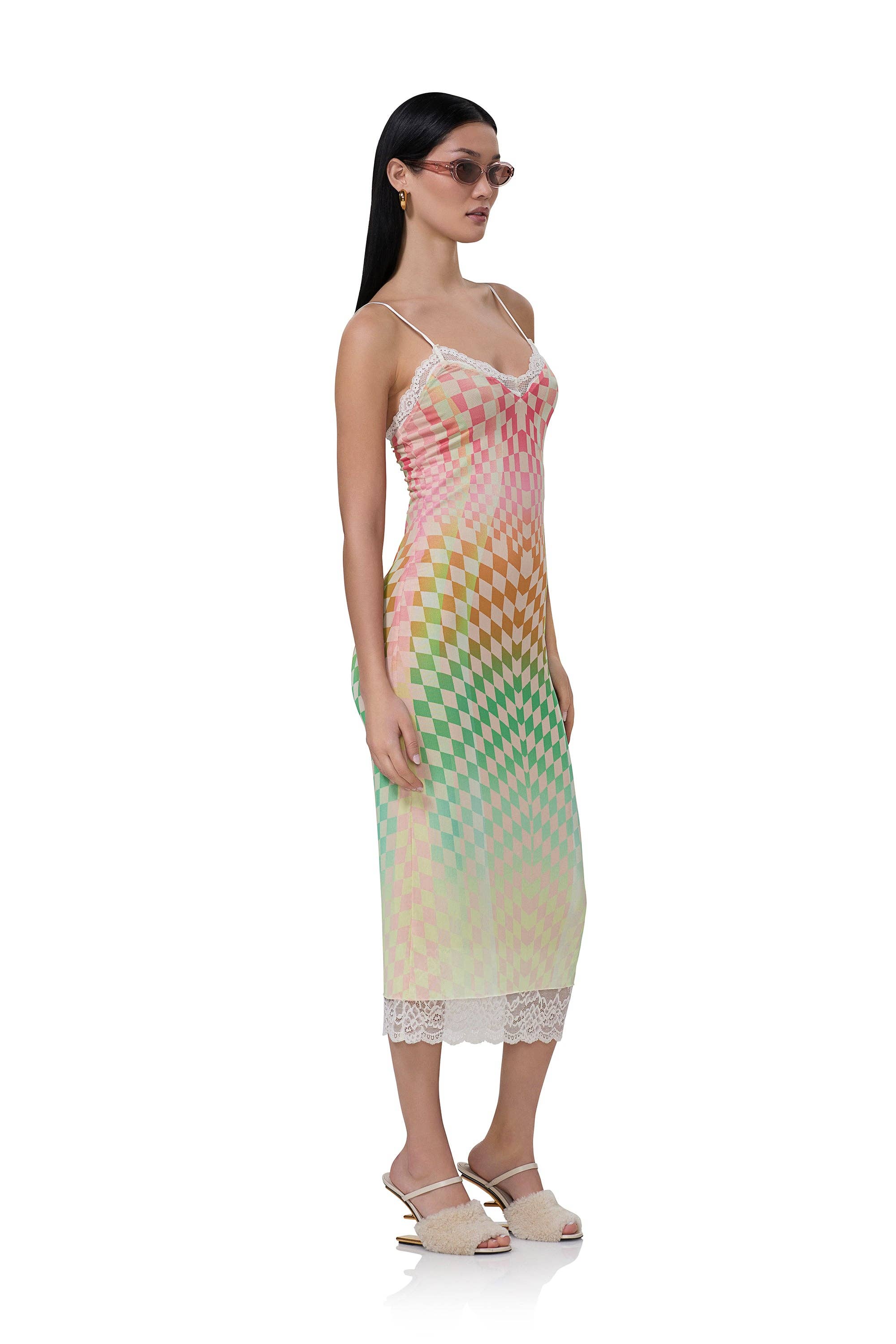 Nissa Dress - Pastel Ombre for wholesale on Faire2