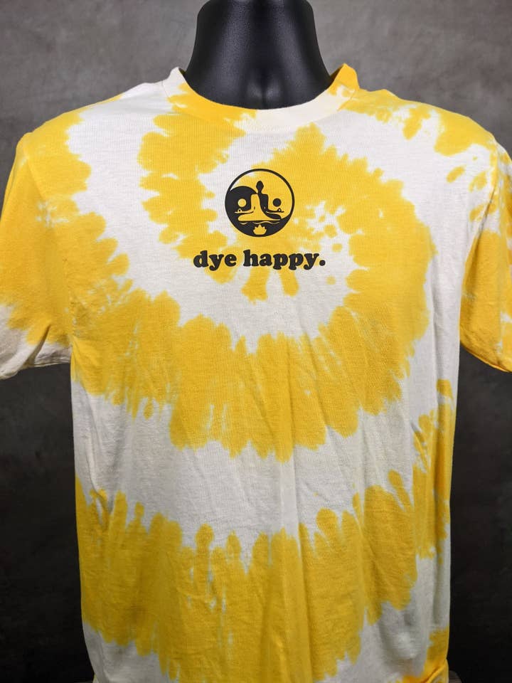 Camisa Tie Dye Espiral por atacado de Dye Happy