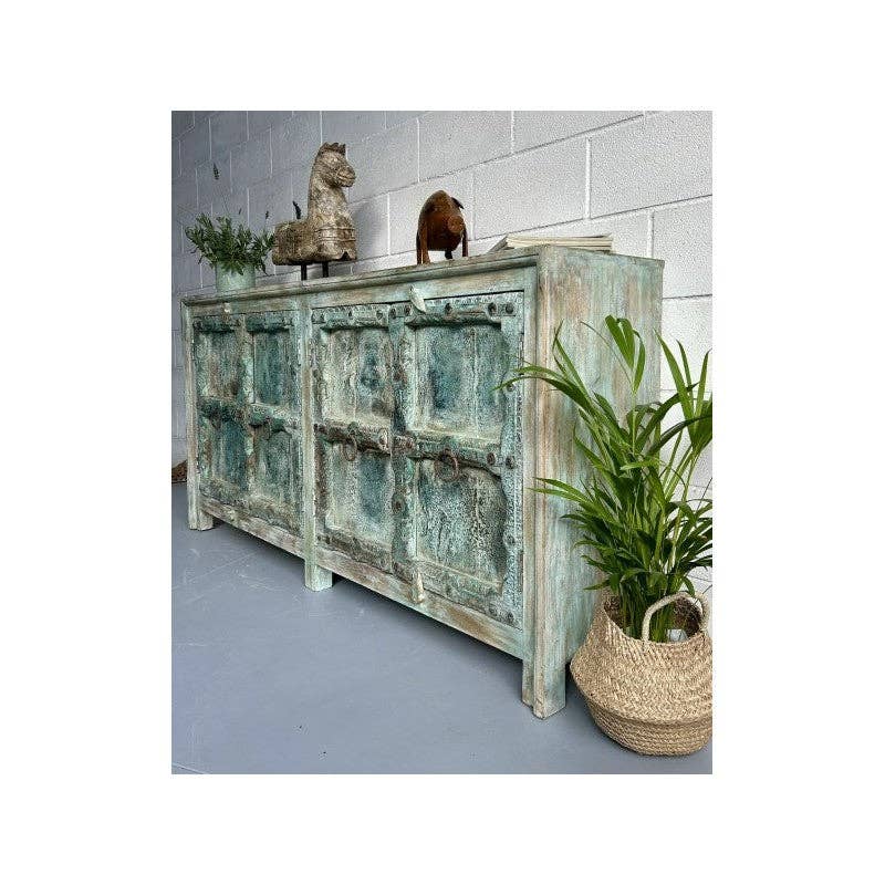 Paloma Black (Casa Natura Design, S.L.) - Wholesale Sideboard - Spectacular Detail On This Hand Carved Indian Wooden3