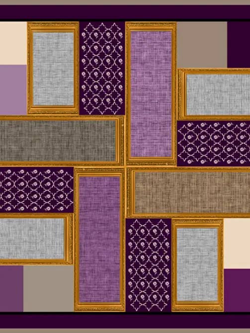 FOULARD JULIETTE- PURPLE for wholesale by Versace 19.69 Abbigliamento Sportivo SRL