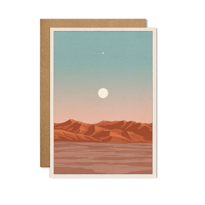 Desert Skies Card for wholesale by cai & jo USA