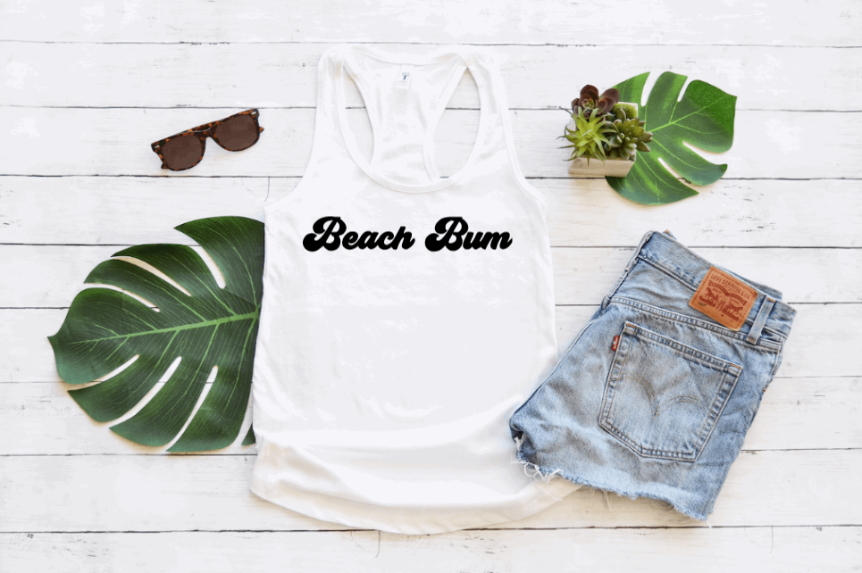 Sweet Living Goods - Wholesale Tank Top - Women's - Beach Bum Summer Tank Top2