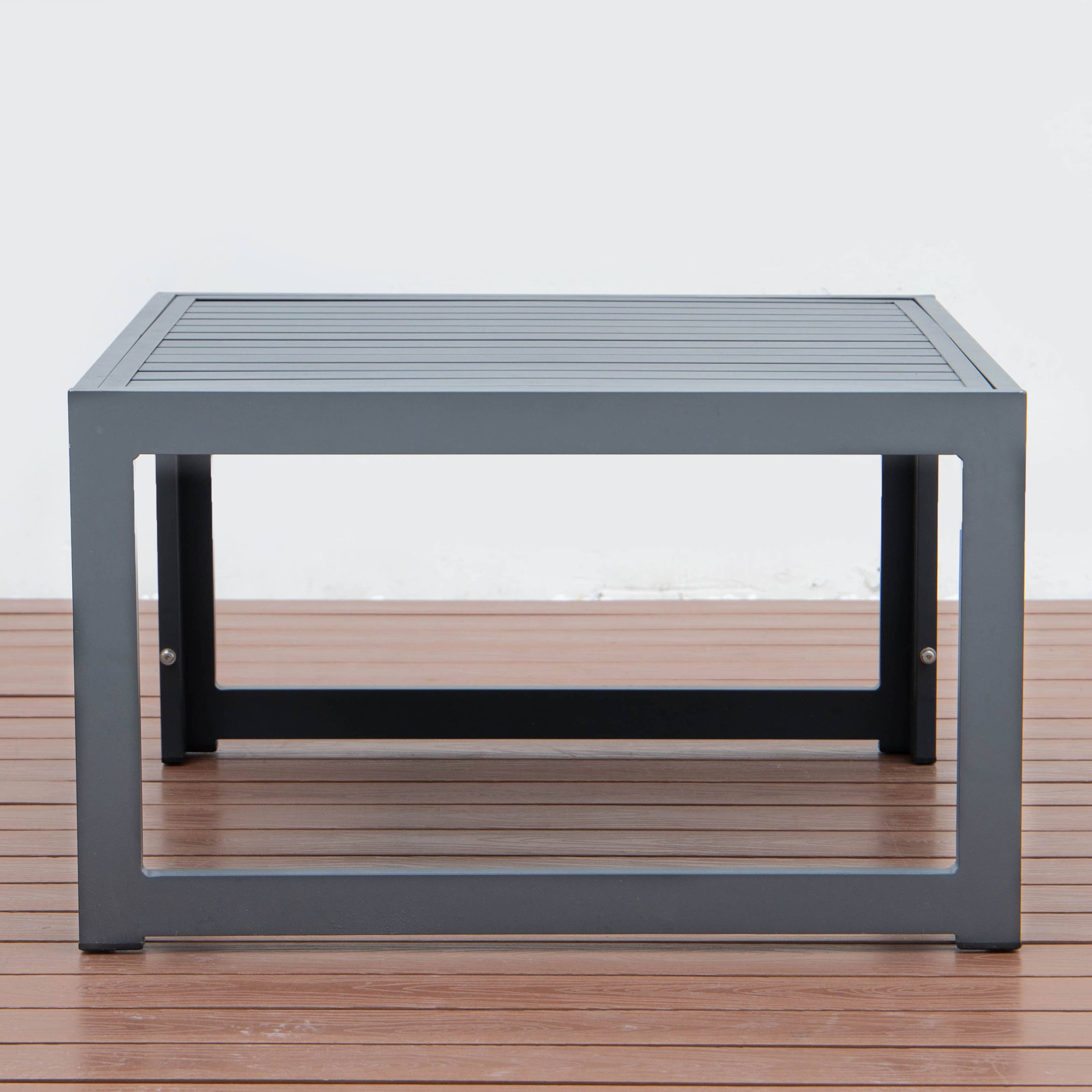 LeisureMod - Wholesale Patio Table - Chelsea Aluminum Patio Coffee Table20