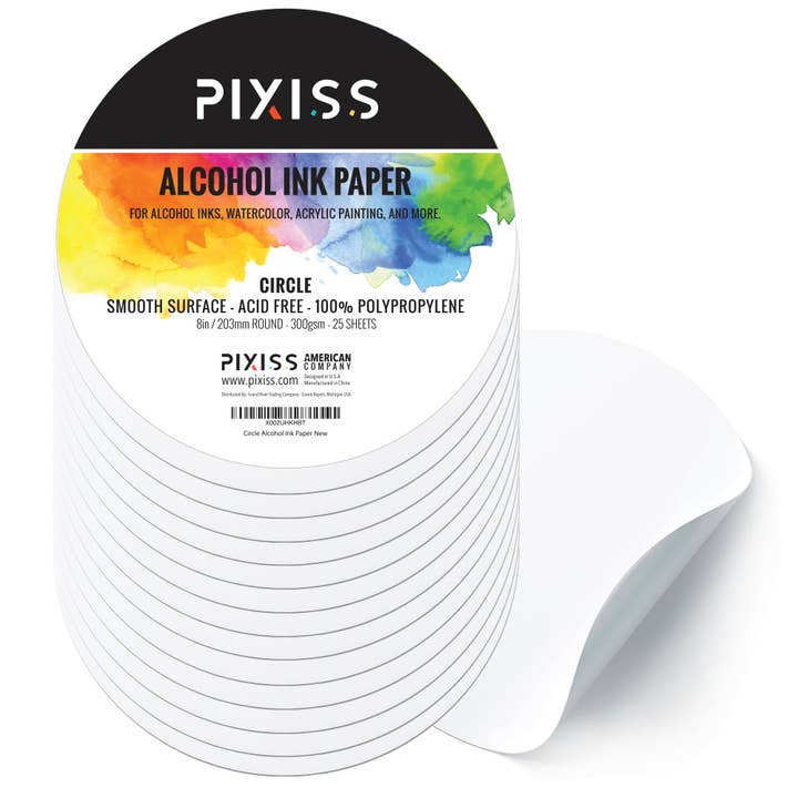 Pixiss - Venta al por mayor Papel para pintar - Papel redondo con tinta alcohólica PIXISS