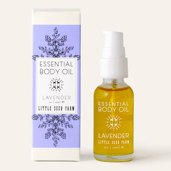 Mini Lavender Essential Body Oil - 1oz for wholesale by Little Seed Farm