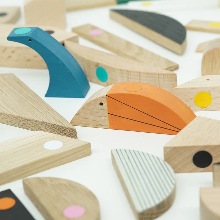 ESNAF TOYS - Wholesale Wood Toy - Kids - Wooden Toucan Decor – Handmade Magnetic Bird Gift4