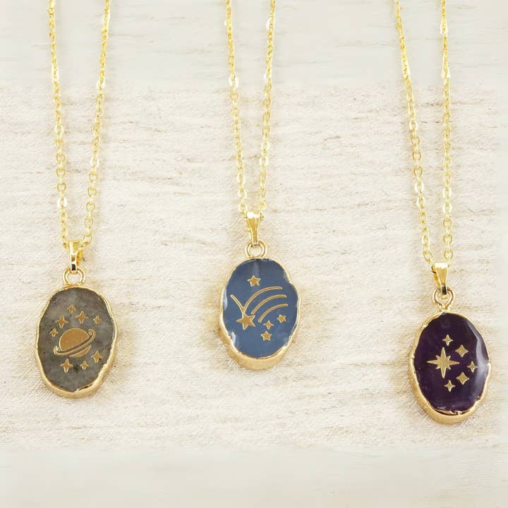 Ashlen - Wholesale Pendant/Charm Necklace - CELESTIAL ASTROLOGY NECKLACE6