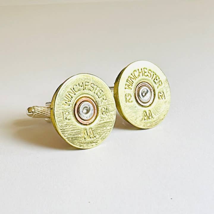 Shotgun Shell Cufflinks for wholesale by OneUniqueWay