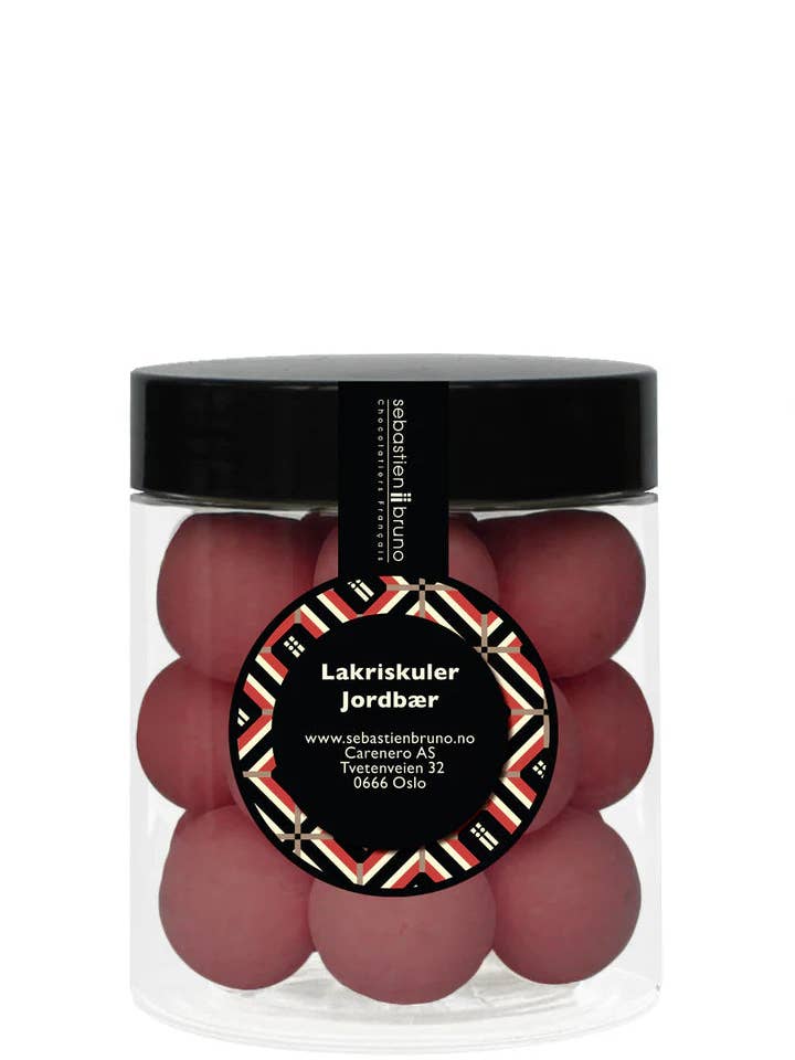 Lakritskulor Jordgubb Liten för wholesale av SebastienBruno Røa Torg
