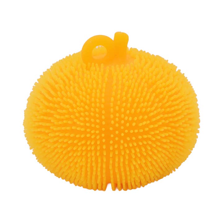AS SHOWN Halloween Pumpkin Spiky Puffer Led Squishy Ball for wholesale on Faire7
