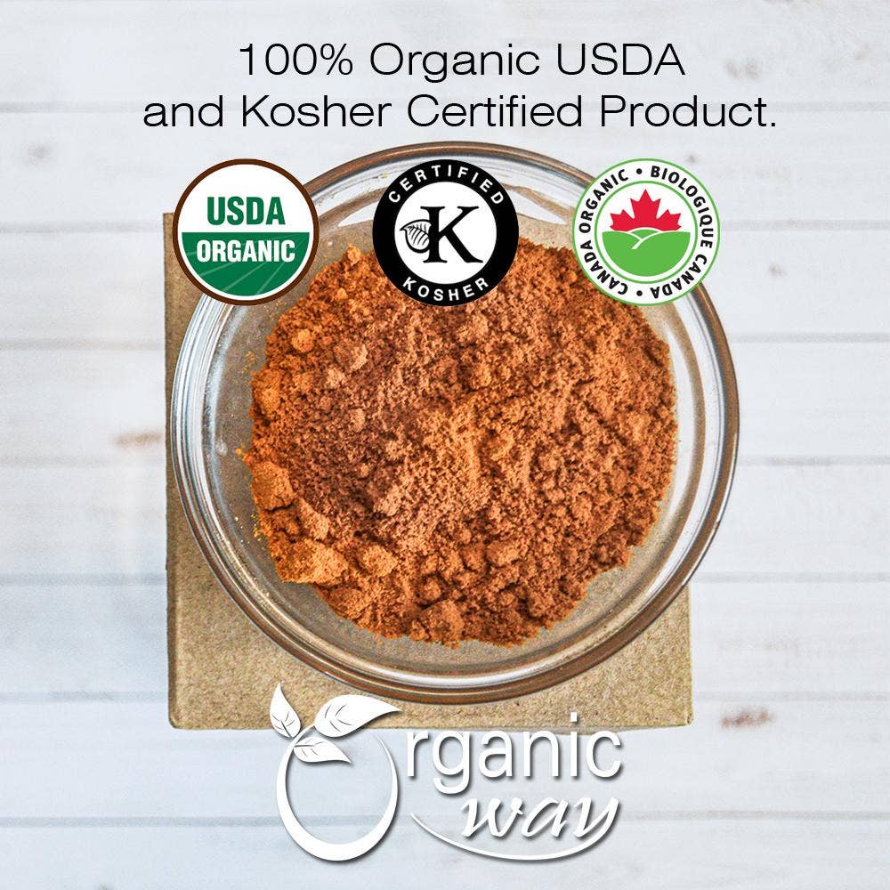 Organic Way LLC - Vendita all'ingrosso Erbe aromatiche - Polvere di Curcuma Biologica - Certificata USDA | Origine India6