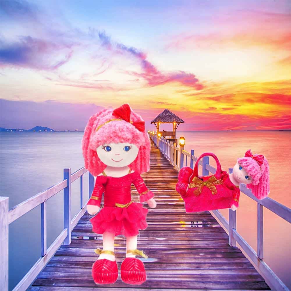 GirlzNDollz - Vente Poupée – enfant - Poupée en chiffon danseuse Leila2