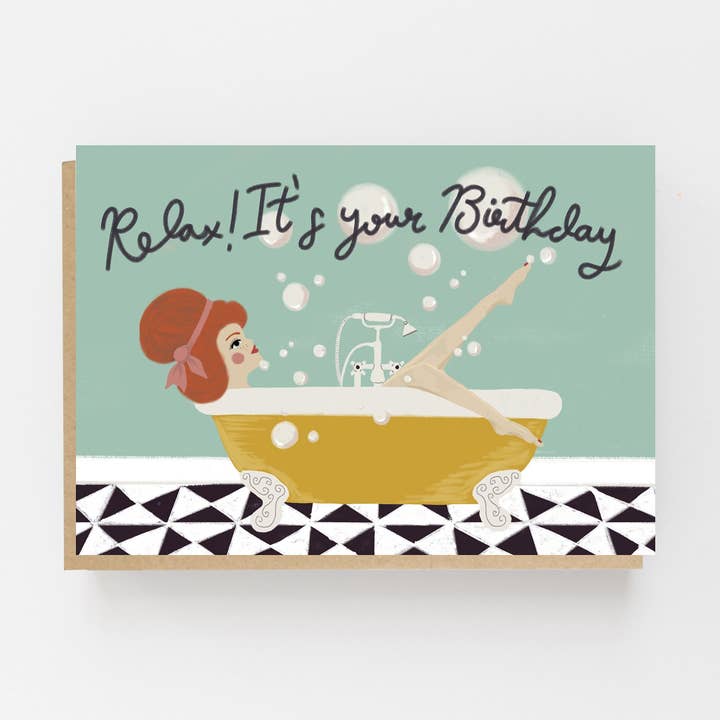 Relax! It's Your Birthday for wholesale by Lomond Paper Co
