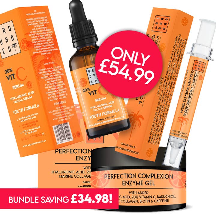 Limited Edition: Vitamin C Bundle Set! 3 Products Inside! for wholesale by GROUNDED BODY