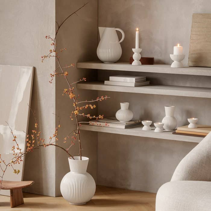 Danish Design Collective - Wholesale Candle Holder - Lyngby Porcelæn - Tura - Decorative Porcelain Candle Holder9