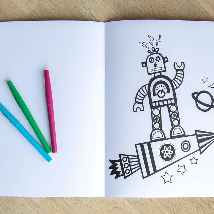 Lunar Apple - Wholesale Coloring & Activity Book - Kids & Baby - Lunar Apple Colouring Book2