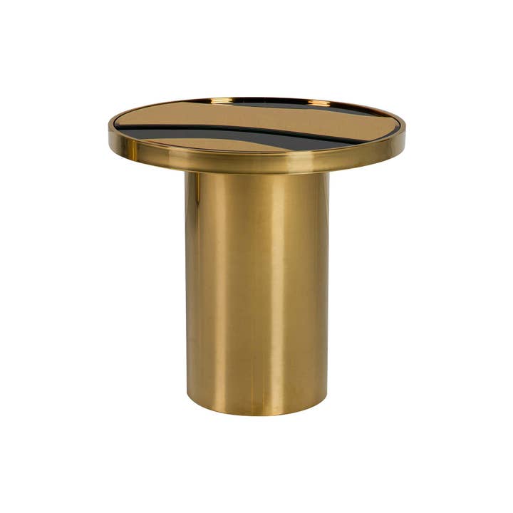 Gold Stainless Steel Side Table 55x53x55 cm #2 for wholesale by Ethan Chloe - GARPE GROUP - GARCIA PÉREZ Y CÍA S.L.
