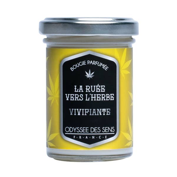 ODYSSÉE DES SENS - Vendita all'ingrosso Candela in vasetto - Rinvigorente/Limone - Candela 80g0