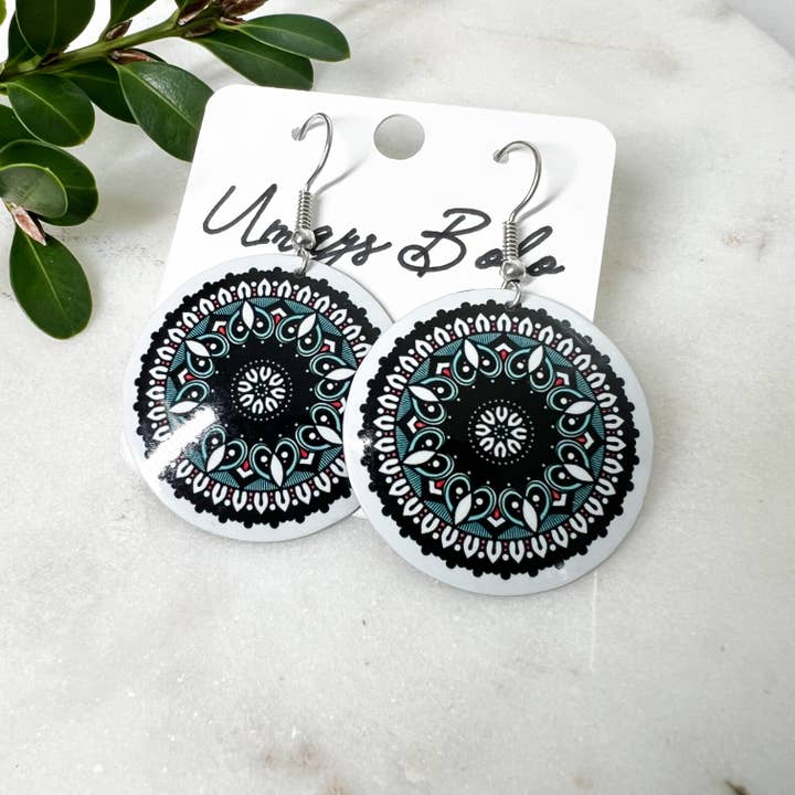 Umays Boho - Wholesale Dangle Earrings - Copper Large Earrings, Cute Earrings, Boho Earrings,