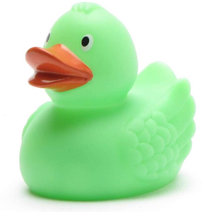 Rubber Duck Magic Duck UV color change green to purple - rubber duck for wholesale by Duckshop