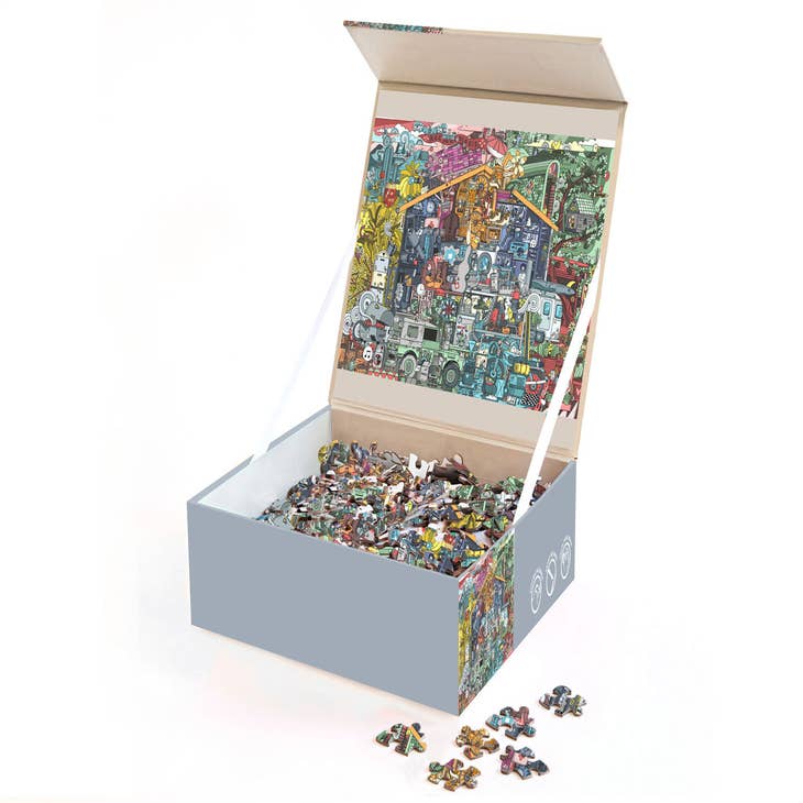 Sparkle Art Kit - The Papaya, Art Project, Adult Puzzle, Card Games