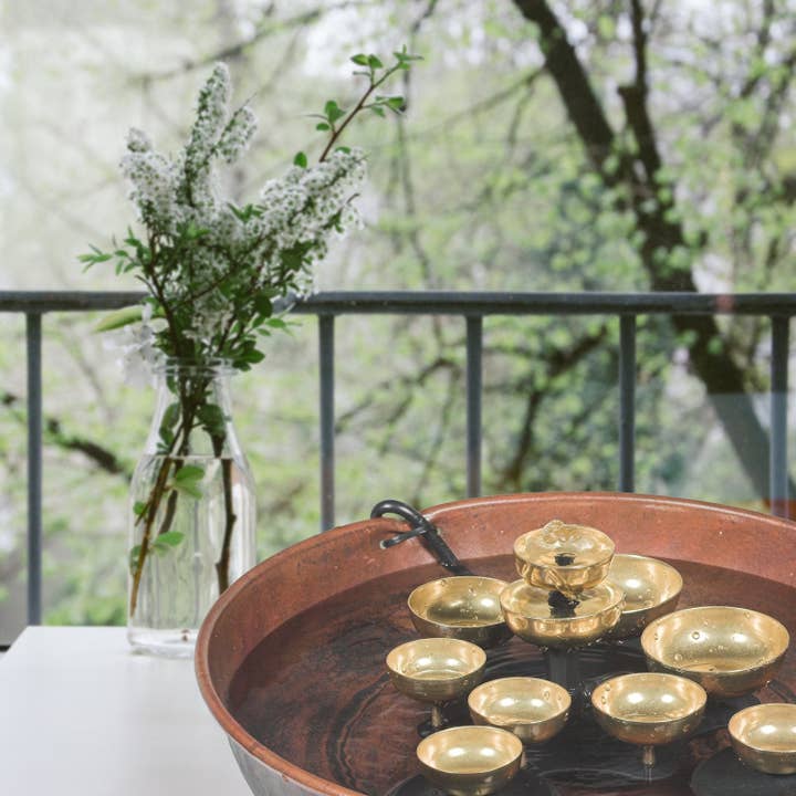 Woodstock Chimes - Wholesale Decorative Tabletop Object - Woodstock Water Bell Fountainâ„¢