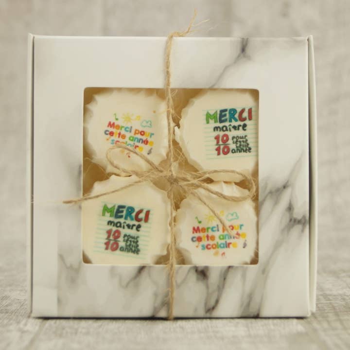Box Of 13 Meringues For Mistress, Master And Atsem for wholesale by Ma Meringue
