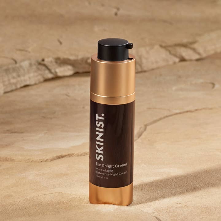 The Knight Cream: Ultra-Moisturizing Night Cream with Hyaluronic Acid and Peptides for wholesale by SKINIST.
