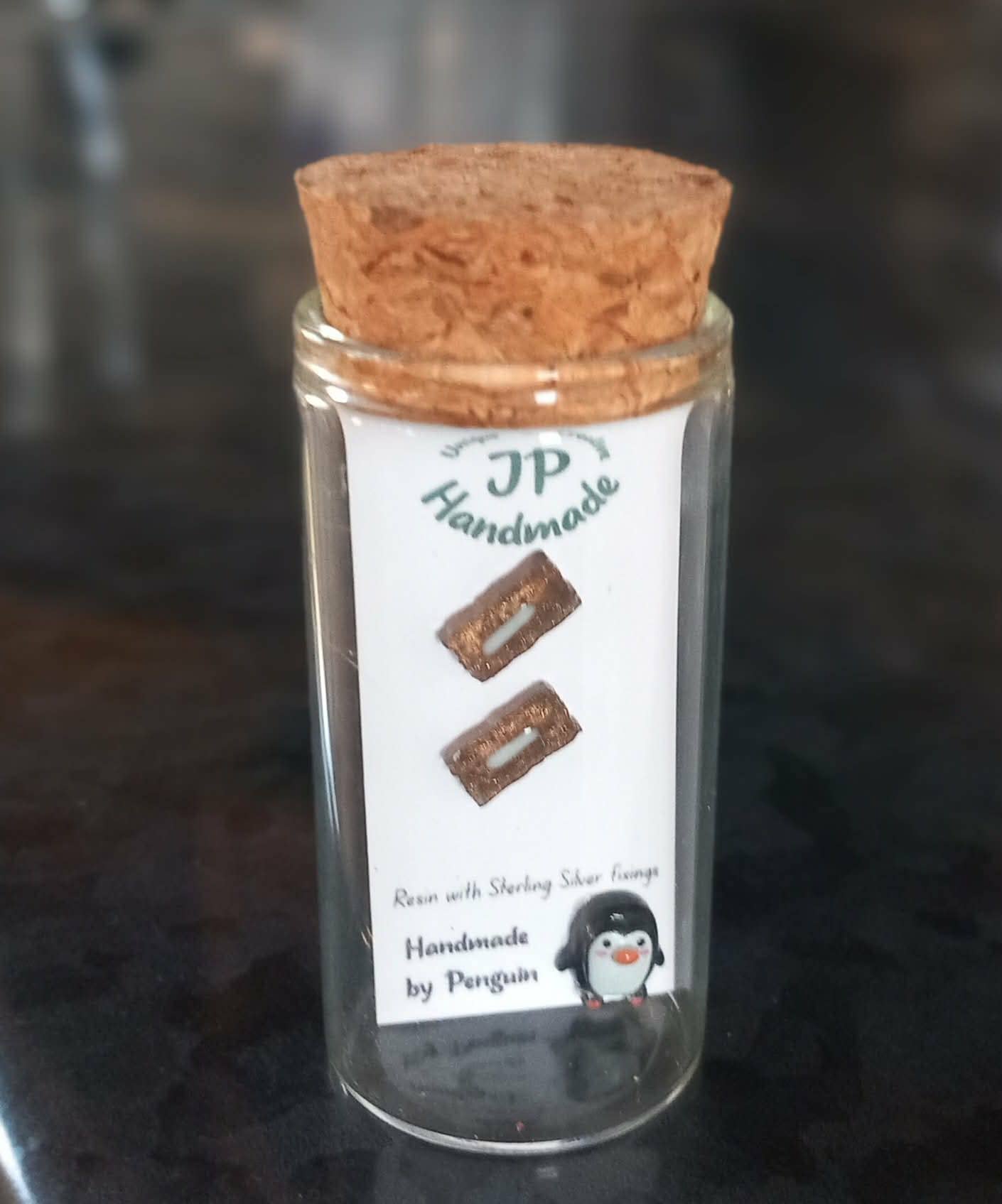 Jp Handmade - Wholesale Stud/Post Earrings - Appalachian Trail Stud Earrings in a bottle mixed pack1