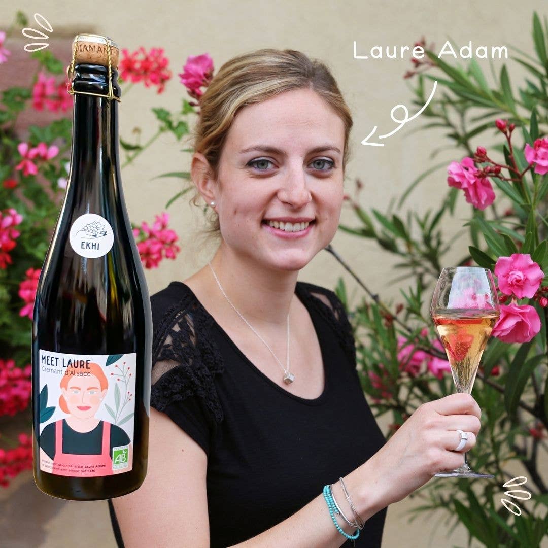 Ekhi - Wholesale Champagne/Sparkling Wine - SPARKLING WINE | Organic Crémant d'Alsace "Meet Laure" (Brut)1