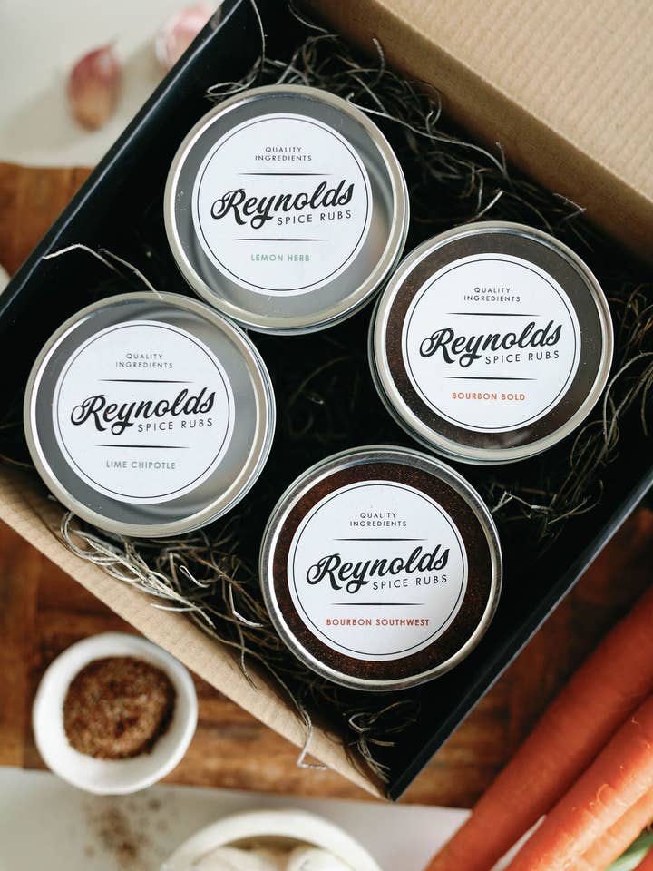 Construisez votre propre boîte pour la vente par Reynolds Spice Rubs