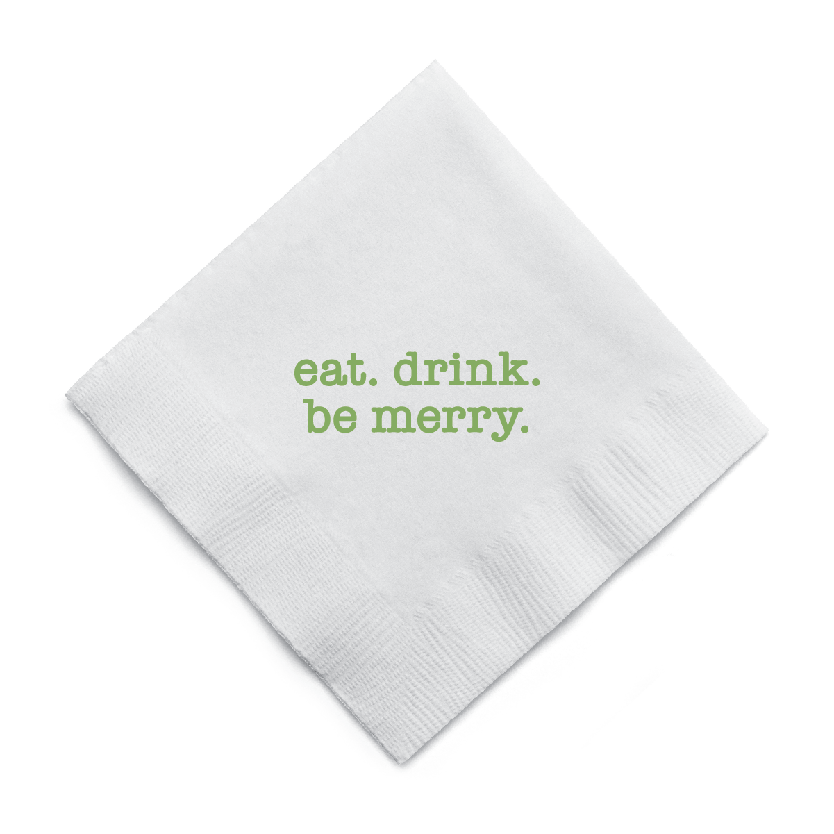 MADdesign - Wholesale Disposable Napkin - Eat Drink & Be Merry Cocktail Napkins1
