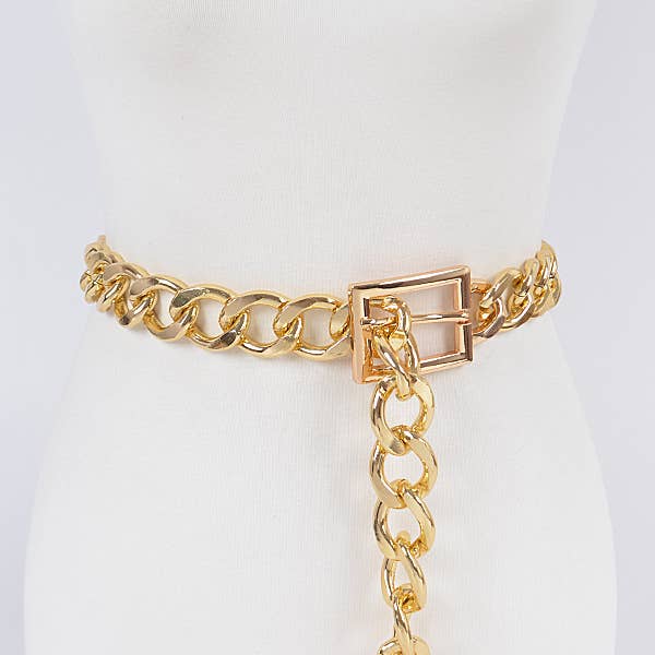 3AM BY H&D ACCESSORIES - Wholesale Belt - Women's - Chain Link Belt