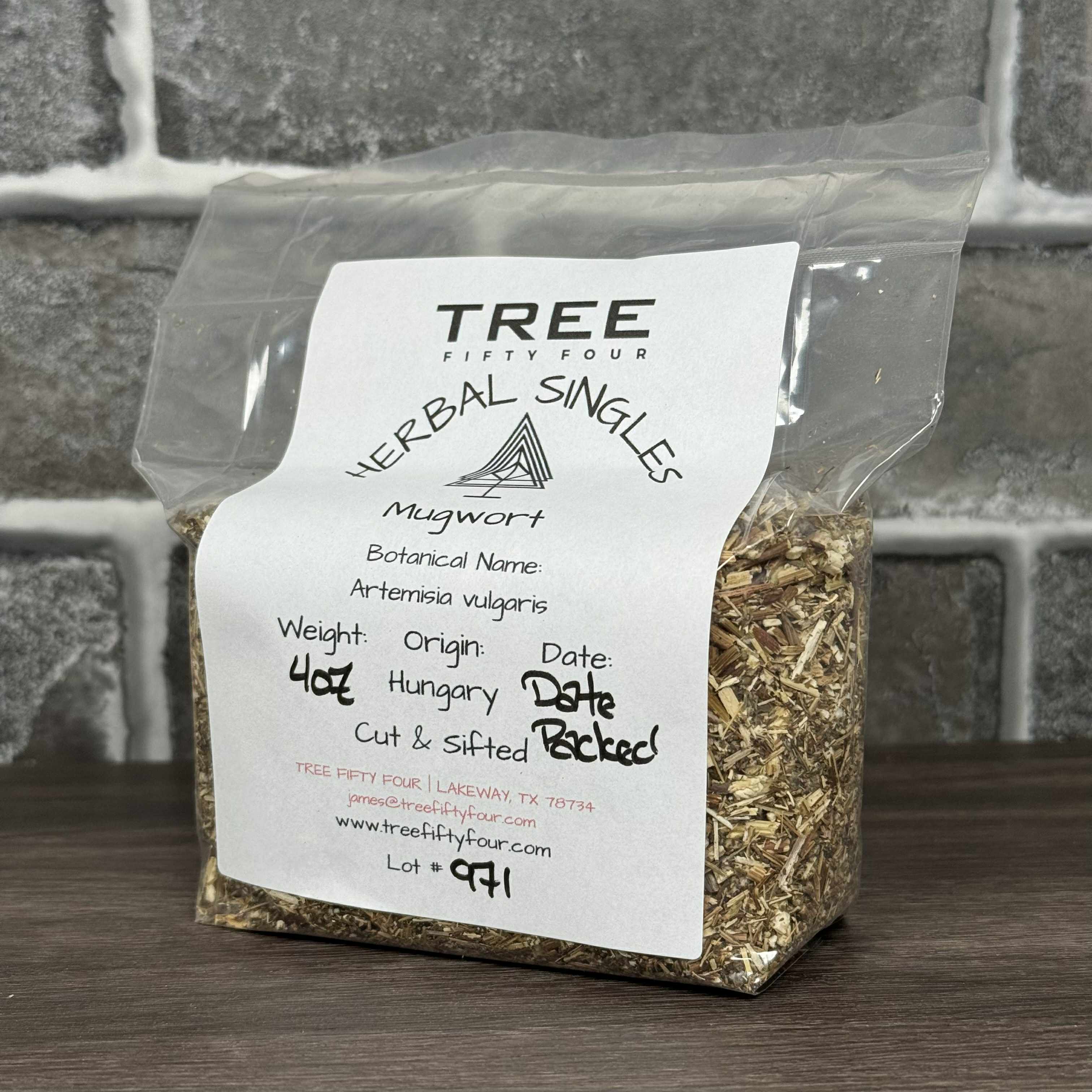 Tree Fifty Four - Wholesale Loose Tea - Mugwort | 2oz - 1 KG | Bulk Herbs4