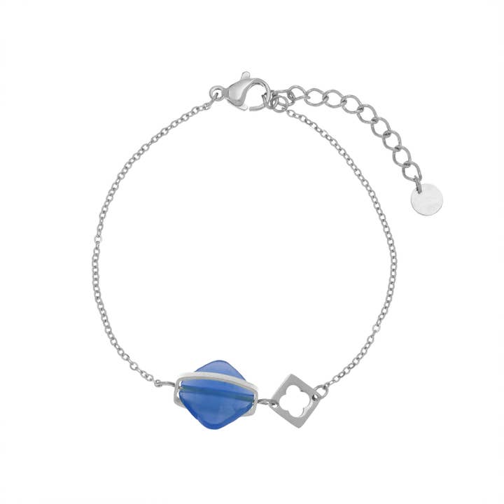 Elsie & Zoey - Wholesale Anklet - Beaded Anklet Layered Sea Glass Beach Jewelry - Sale23