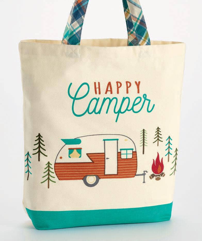 Design Imports - Vendita all'ingrosso Borsa tote - Donna - Borsa tote con stampa Happy Camper1