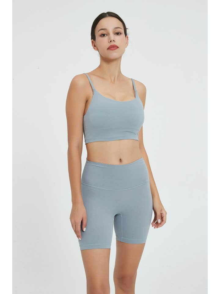 91thelabel - Wholesale Activewear Set - Women's - Esther Cami Top & Luna Short 2 Piece Activewear Set 4
