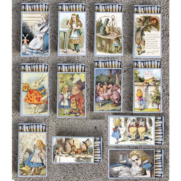 Most Amazing - Wholesale Matches - Alice in Wonderland & Drink Me Bottle Matchbox • Candle Acc