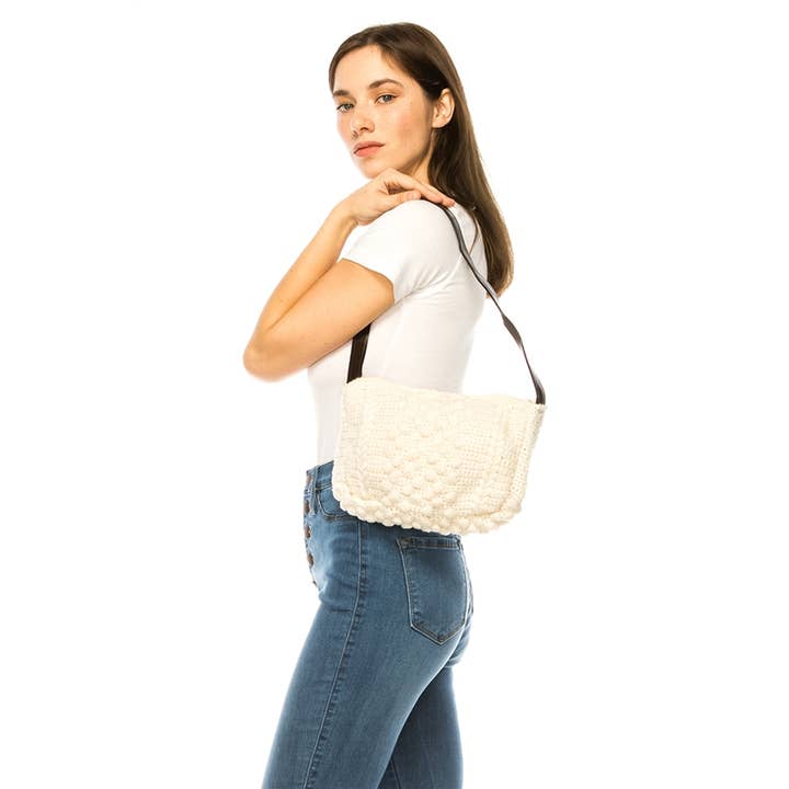 Knit Sweater Handbag for wholesale by DNMC