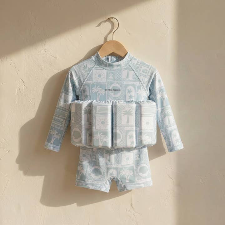 Ryder - Long Sleeve Floatsuit - LITTLE SOLEIL for wholesale by Little Soleil