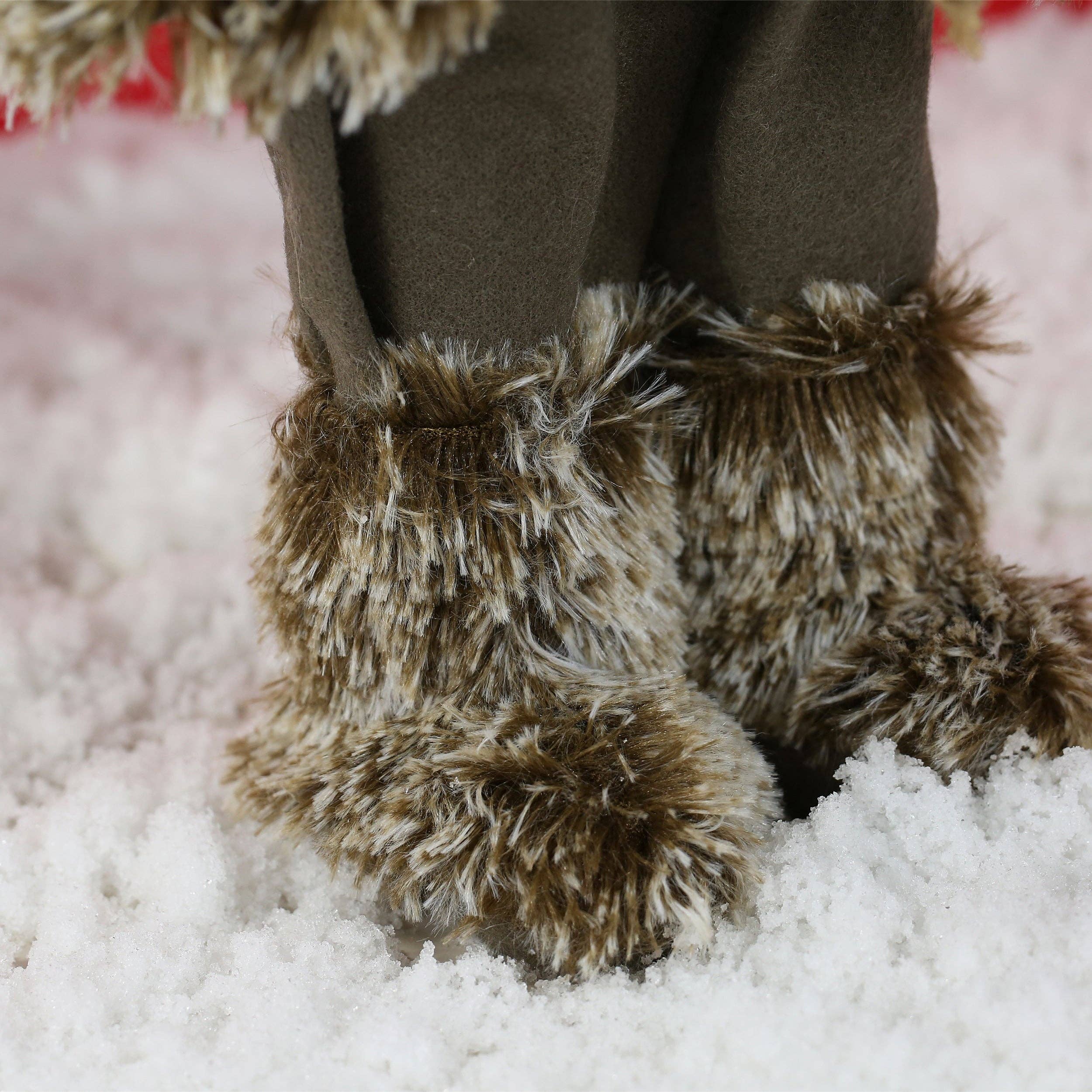 SINT - Wholesale Christmas Decoration - SINT 18 Inch Christmas Standing Santa Claus Doll Statue Figurine Ornament10