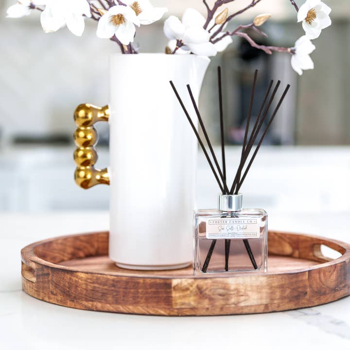 Foster Candle Company LLC - Wholesale Reed Diffuser - Sea Salt + Orchid 4 Fl. oz.