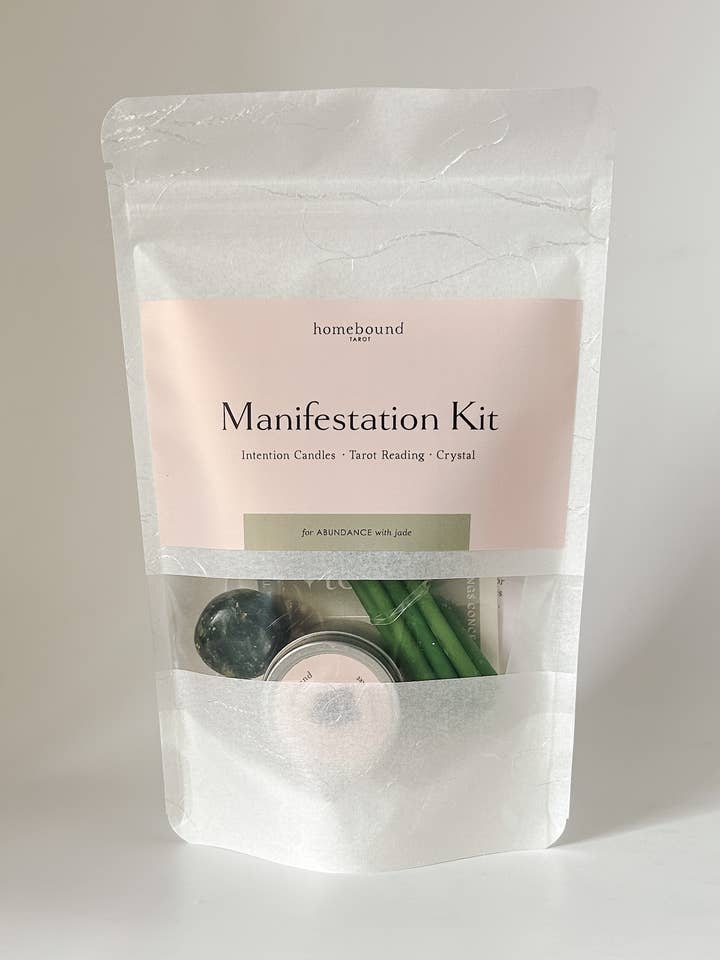 Manifestation Kit - Abundance for wholesale by Homebound Tarot