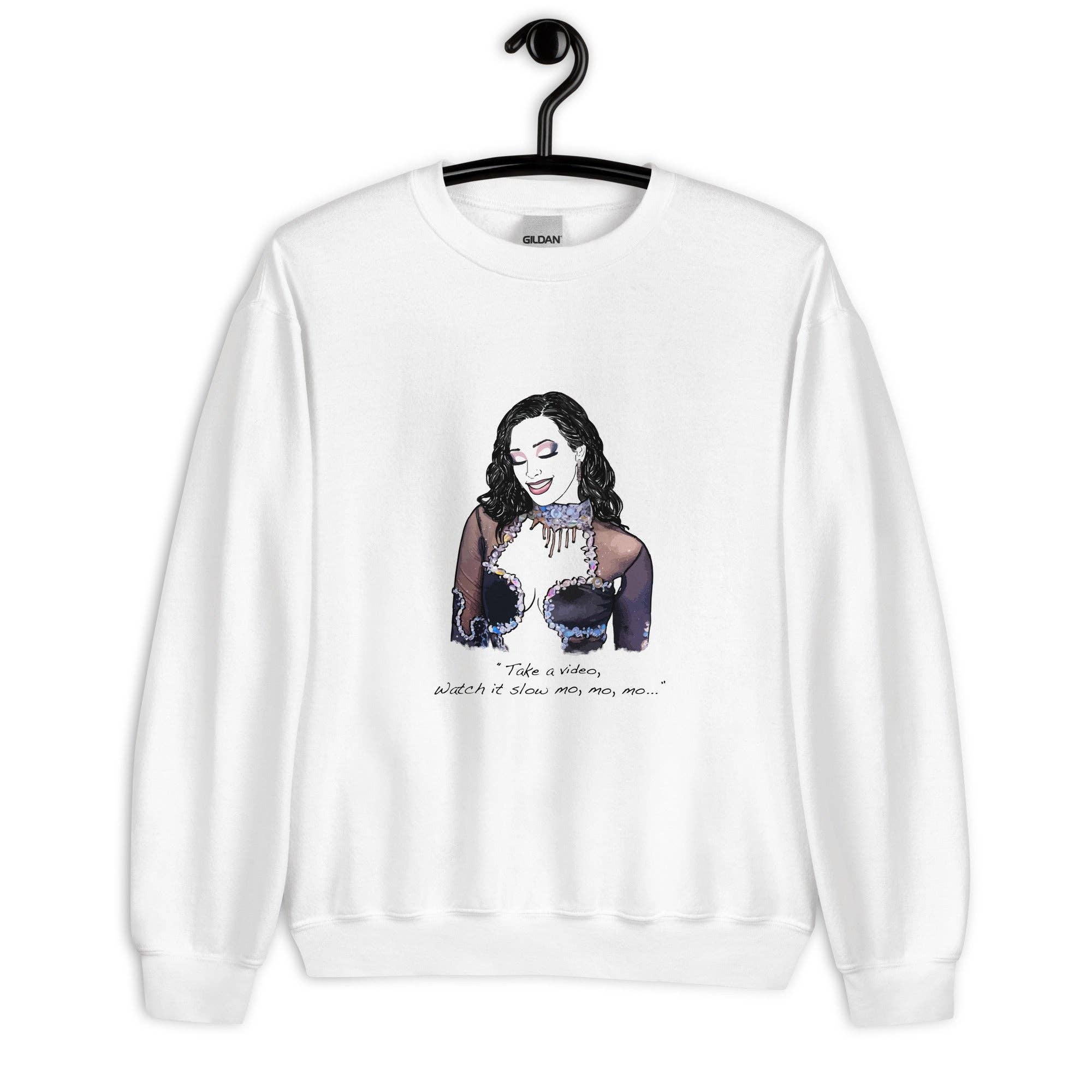 El loco del Pelo Rizo - Vente Sweat-shirt à imprimés – femme - Sweatshirt épais et chaud « Slow mo » Chanel7