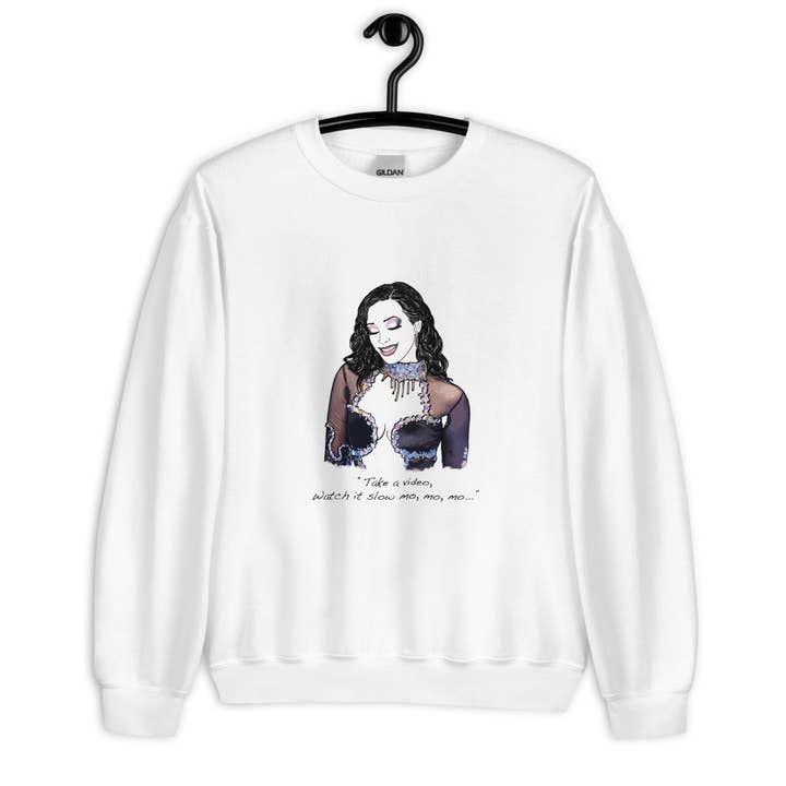 El loco del Pelo Rizo - Vente Sweat-shirt à imprimés – femme - Sweatshirt épais et chaud « Slow mo » Chanel7