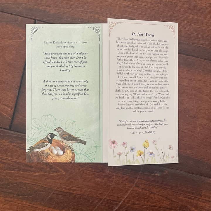 The Retro - a Full of Grace USA Company - Wholesale Religious card - The Rosary of Abandonment. A Prayer of Fr Dolindo Ruotolo2