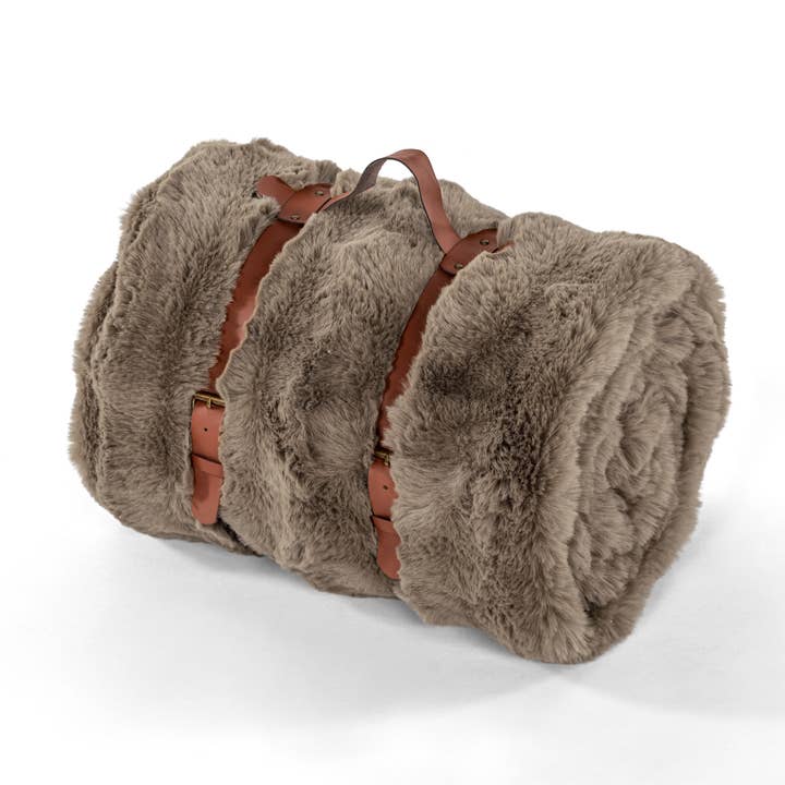 Tiseco - Wholesale Throw Blanket - Throw BUBBLE - Faux rabbit fur - 130x180 cm16