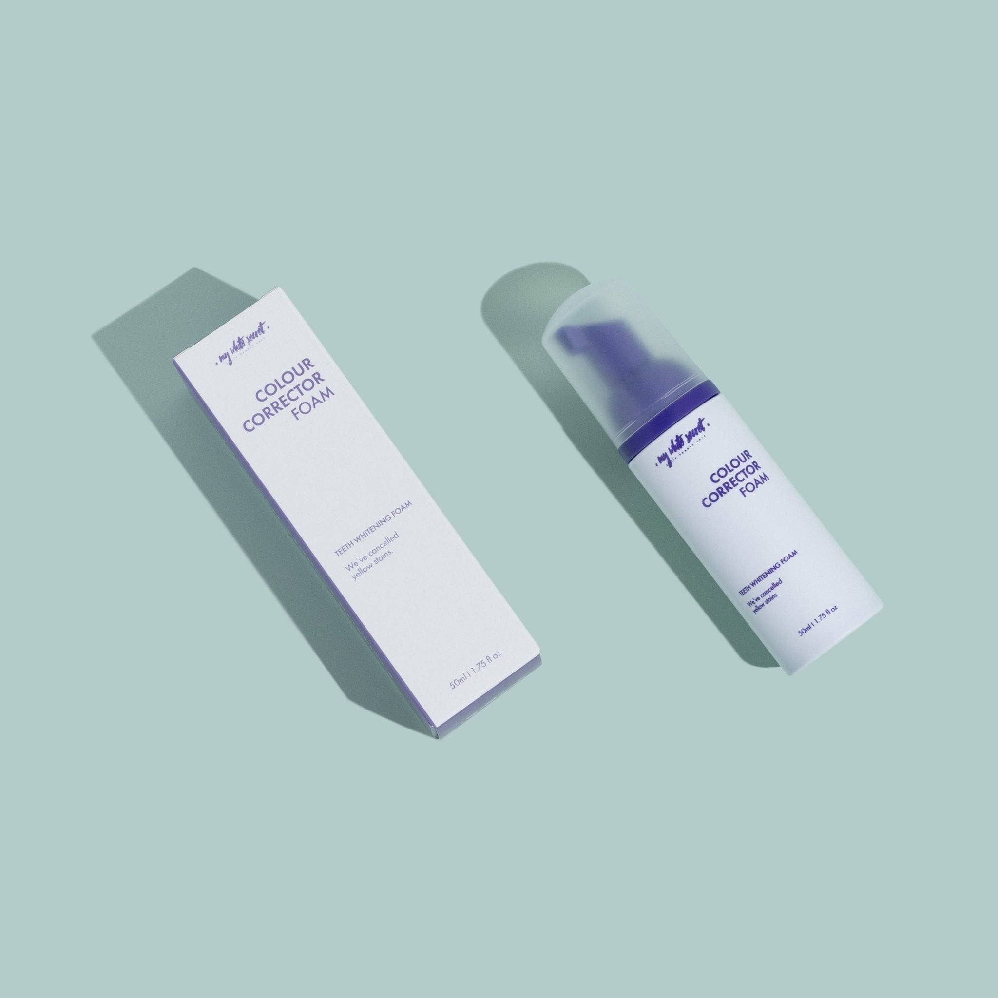 My White Secret – wholesale Teeth whitener – Colour Corrector teeth whitening Foam1